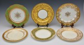 LOT OF 6 SERVICE PLATESLot of