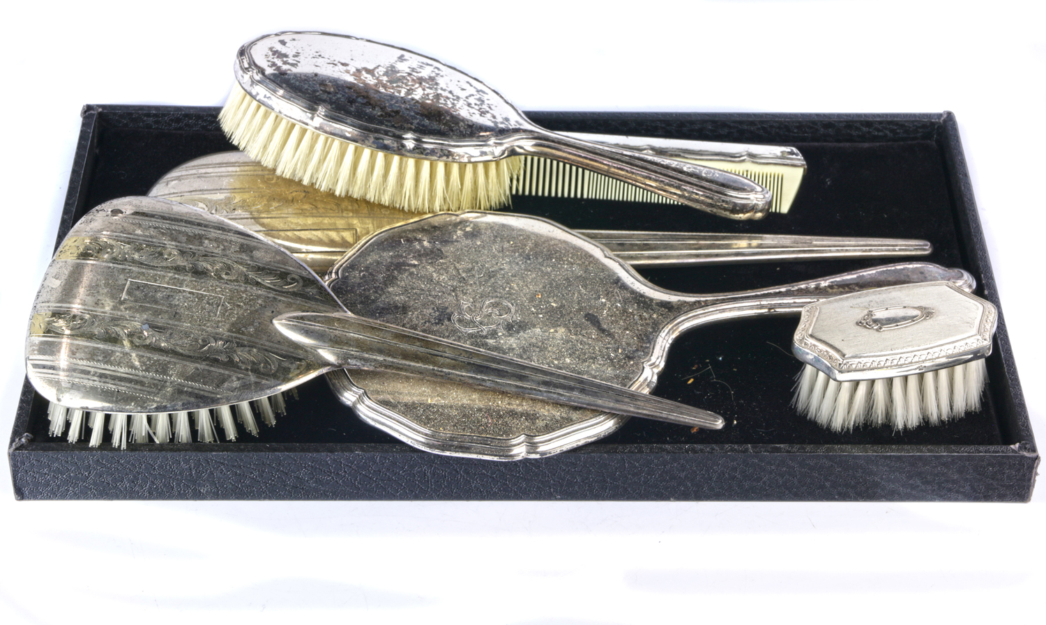 (LOT OF 6) STERLING AND SILVER