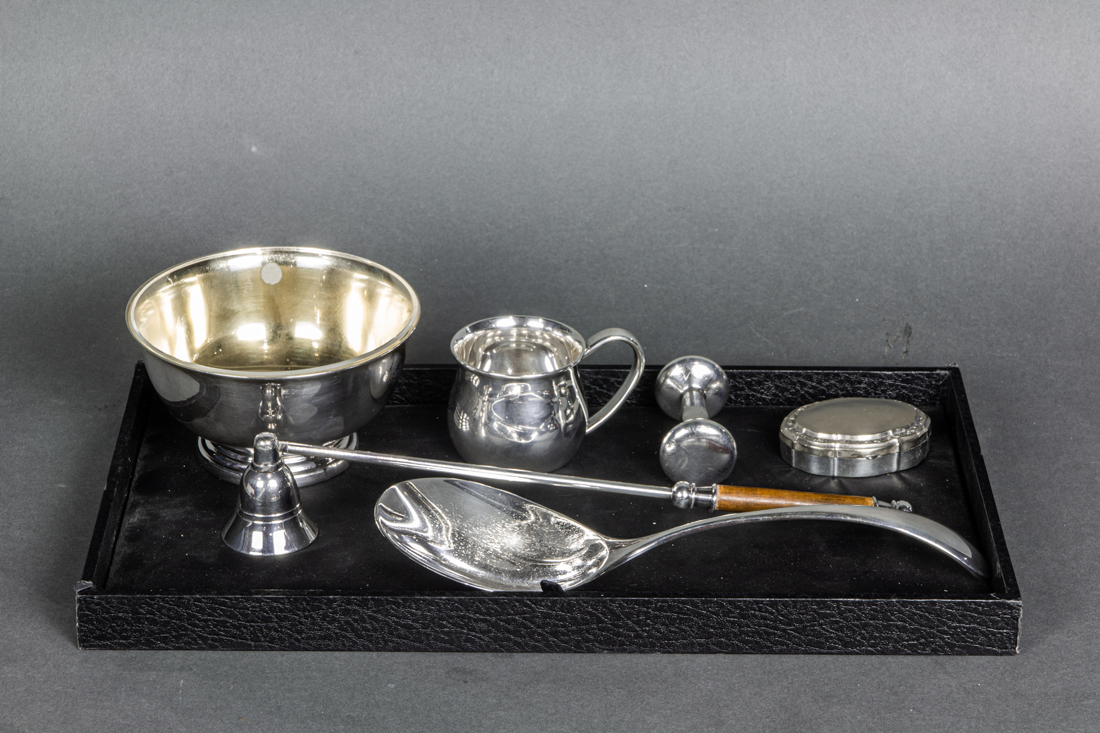 (LOT OF 6) STERLING, SILVER