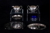 (LOT OF 6) STERLING TEAWARES (