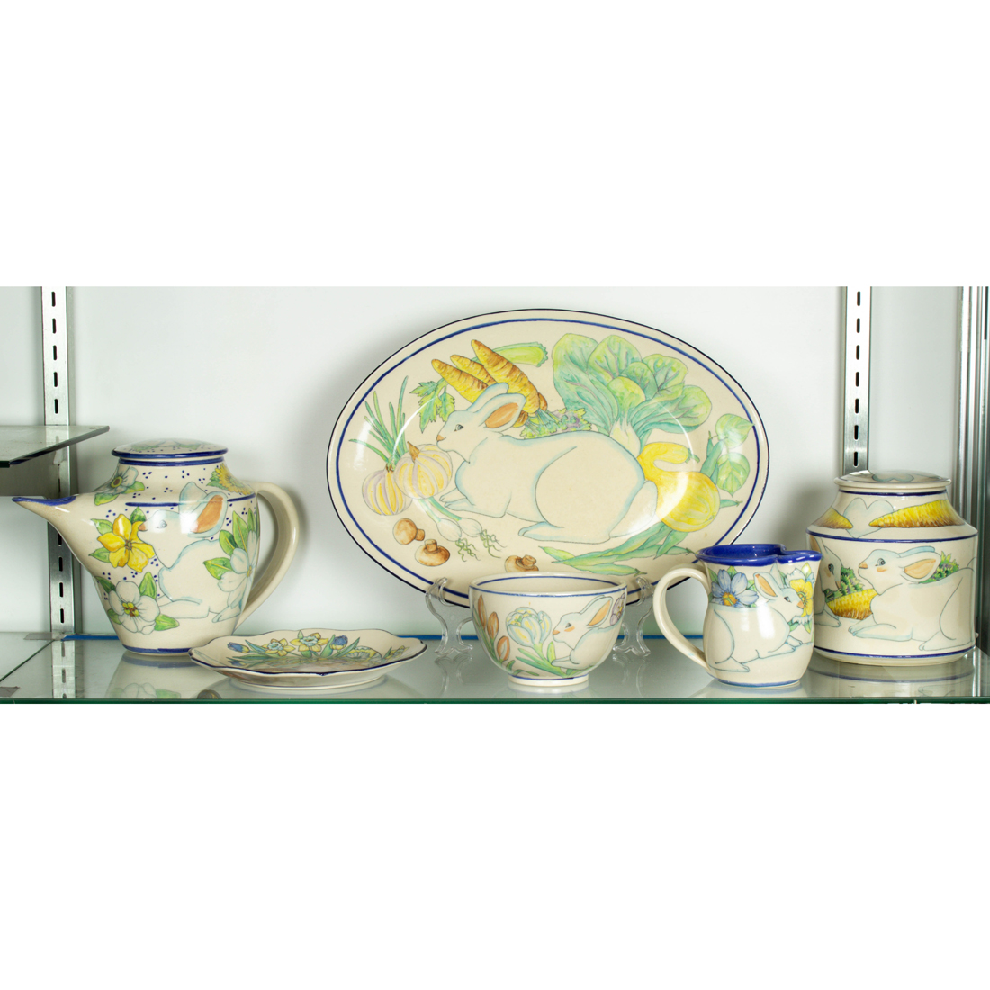 (LOT OF 6) STUDIO CERAMICS