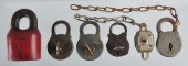 Lot of 6: Unusual Locks. <br /