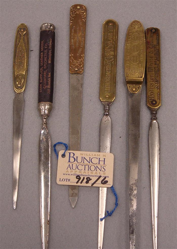 Lot of 6 vintage metal