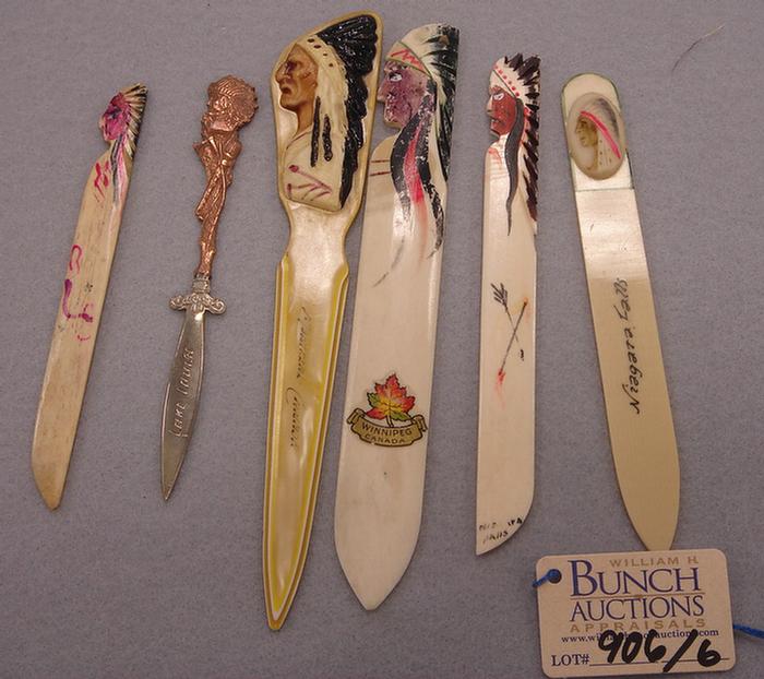 Lot of 6 vintage Native American