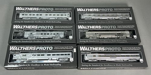 LOT OF 6 WALTHERS PROTO TRAIN