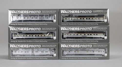LOT OF 6 WALTHERS PROTO TRAIN