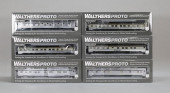 LOT OF 6 WALTHERS PROTO TRAIN