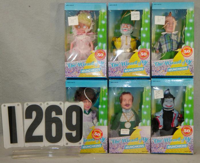 Lot of 6 Wizard of Oz Munchkin