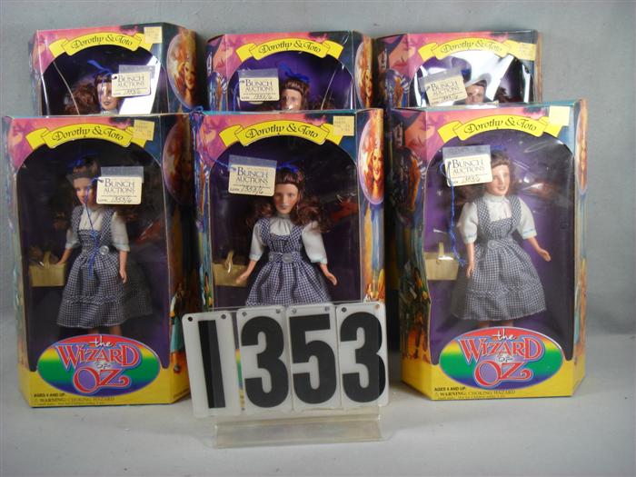 Lot of 6 Wizard of Oz Dorothy and