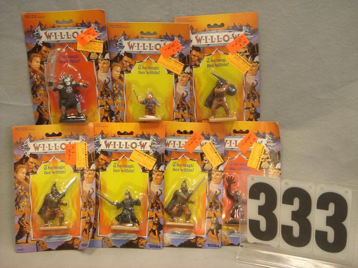 Lot of 7 1988 Tonka Willow figures,