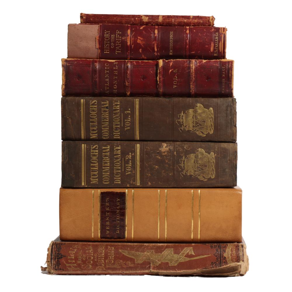 LOT OF 7 ANTIQUE 19TH CENTURY