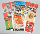 Lot of 7: Baseball Booklets &