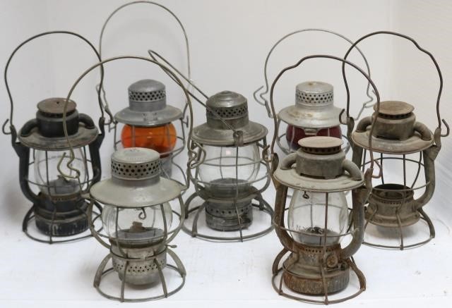 LOT OF 7 DIETZ, DRESSEL, ADLAKE AND
