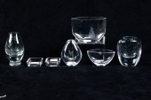 (LOT OF 7) GROUP OF ORREFORS E