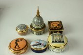 (LOT OF 7) HALCYON DAYS ENAMEL