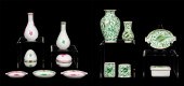 (LOT OF 7) HEREND PORCELAIN GR