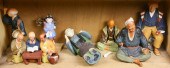 (LOT OF 7) JAPANESE HAKATA DOL