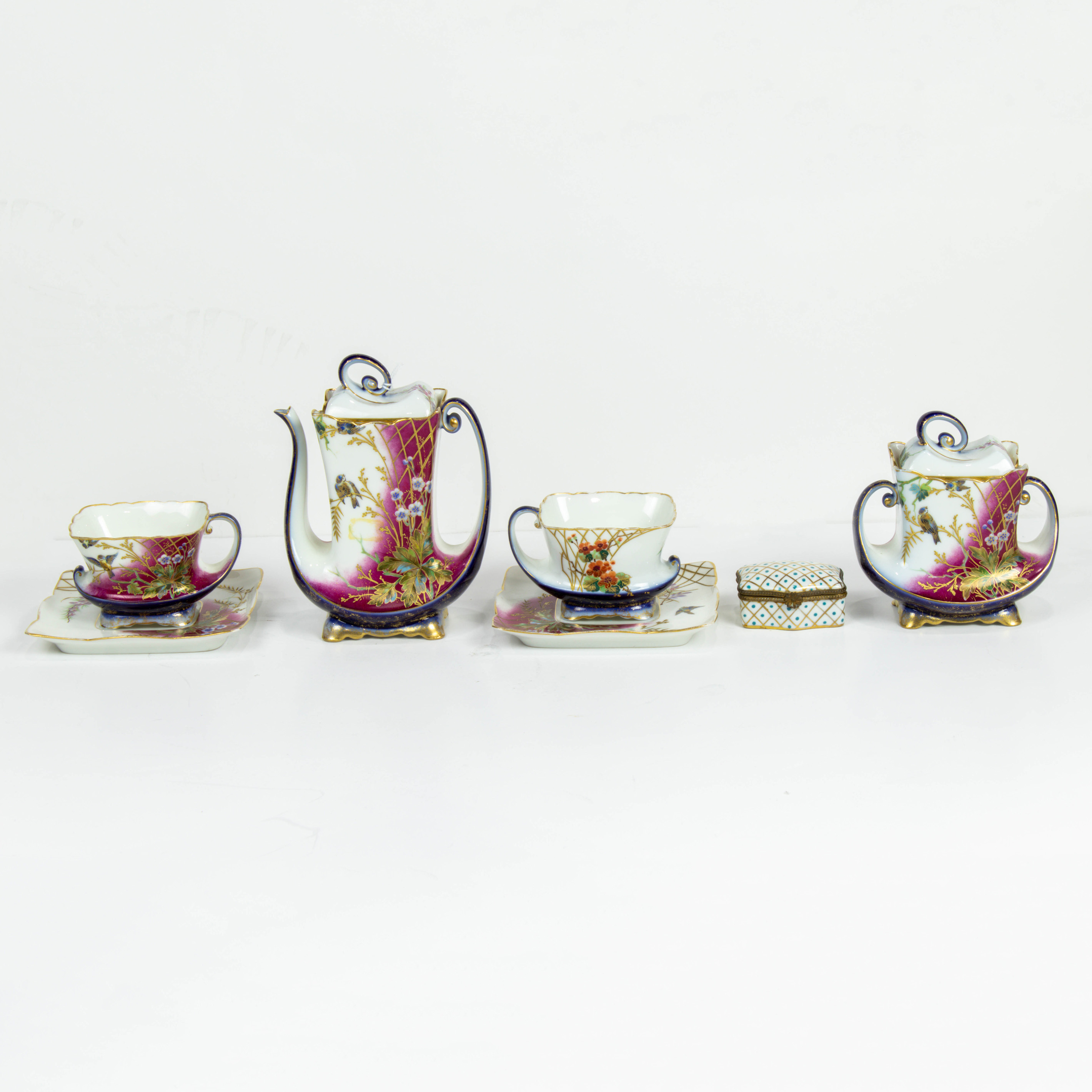 (LOT OF 7) JEAN POUYAT LIMOGES