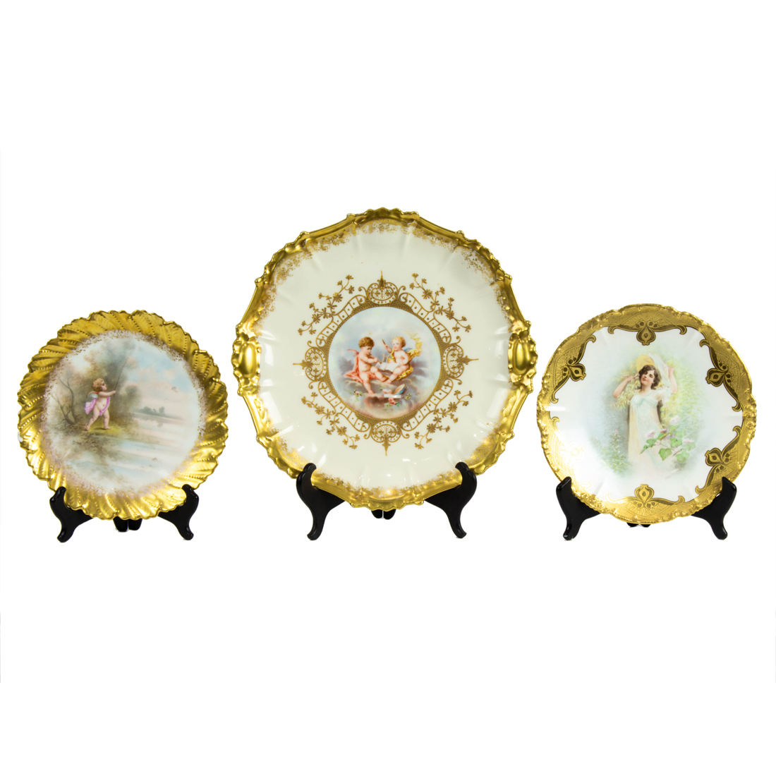 (LOT OF 7) LIMOGES PORCELAIN