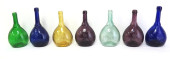 LOT OF 7 MID-CENTURY COLORED J