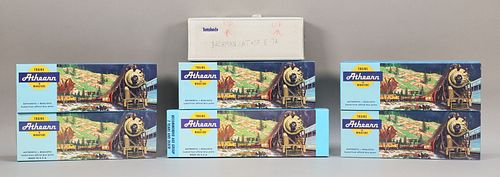 LOT OF 7 MINIATURE TRAIN