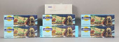 LOT OF 7 MINIATURE TRAIN MODEL