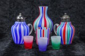 (LOT OF 7) MURANO ART GLASS GR