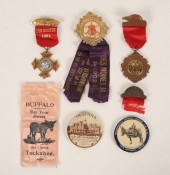 Lot of 7 Oddfellow fraternal p