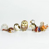 (LOT OF 7) ROYAL CROWN DERBY B