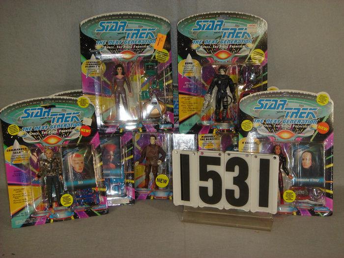 Lot of 7 Star Trek The Next