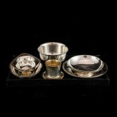 (LOT OF 7) STERLING DISHES: IN