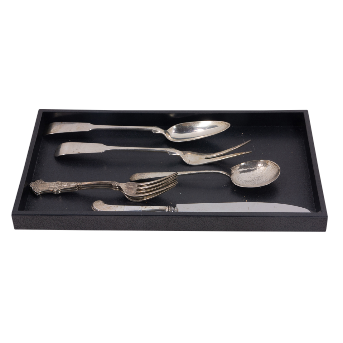 (LOT OF 7) STERLING SERVING