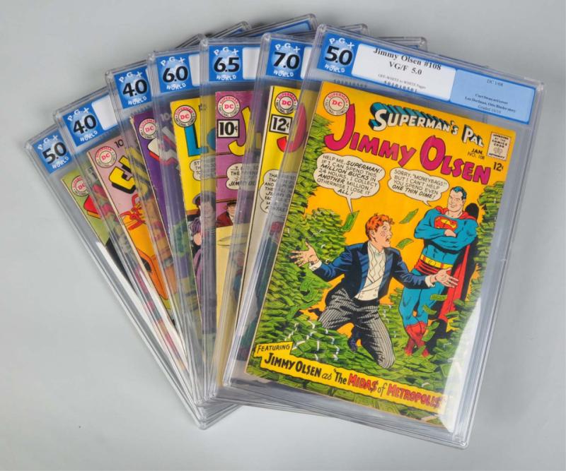 Lot of 7: Superman Themed Comic