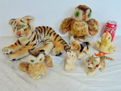 LOT OF 7 VINTAGE STEIFF ANIMAL