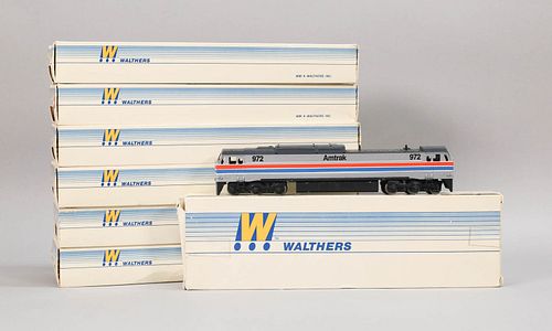 LOT OF 7 WALTHERS LOCOMOTIVE