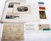 LOT OF 7 WAR MEMORABILIA: YMCA