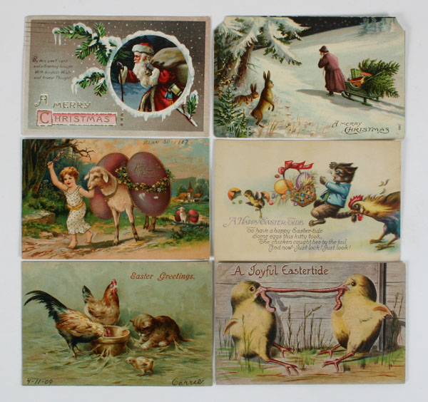 Lot of 70+ Christmas and Easter