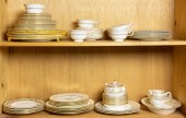 (LOT OF 77) TWO SHELVES OF MAI