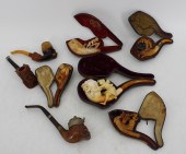 LOT OF 8 ANTIQUE PIPES INC. ME