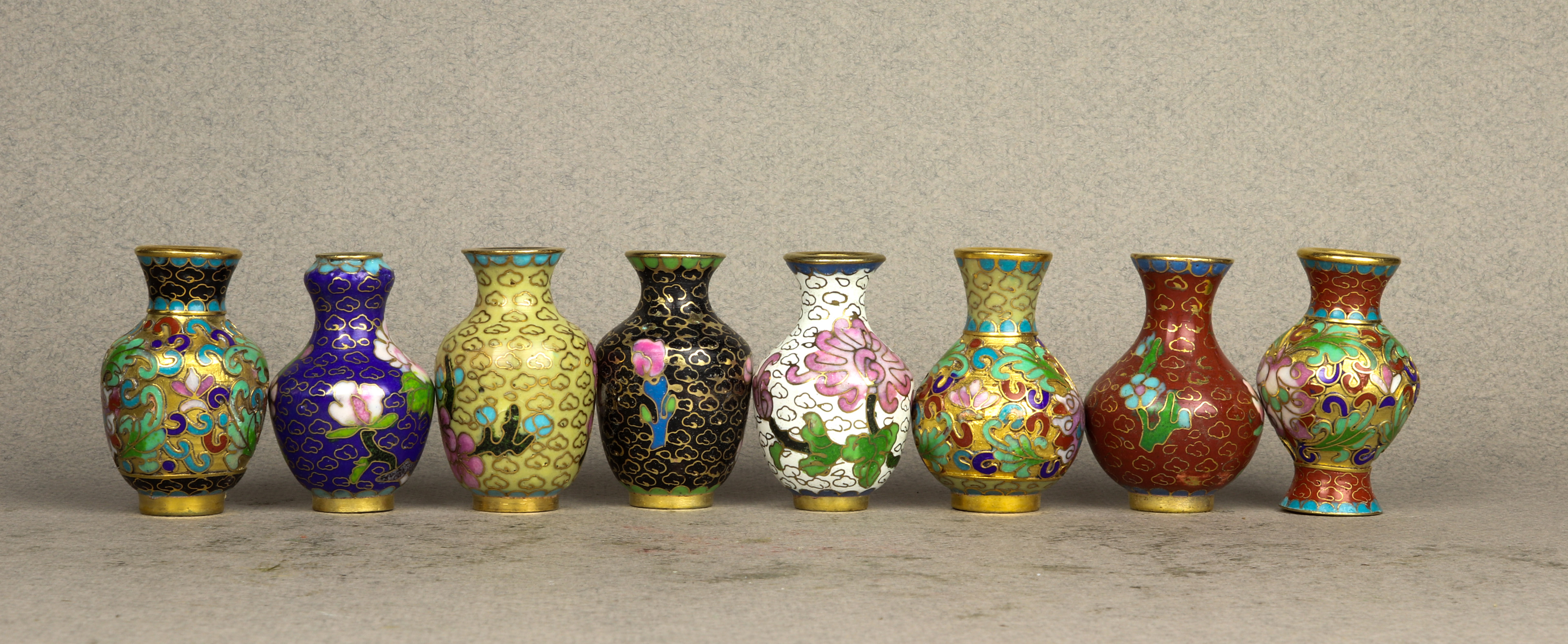 (LOT OF 8) ASIAN MINIATURE