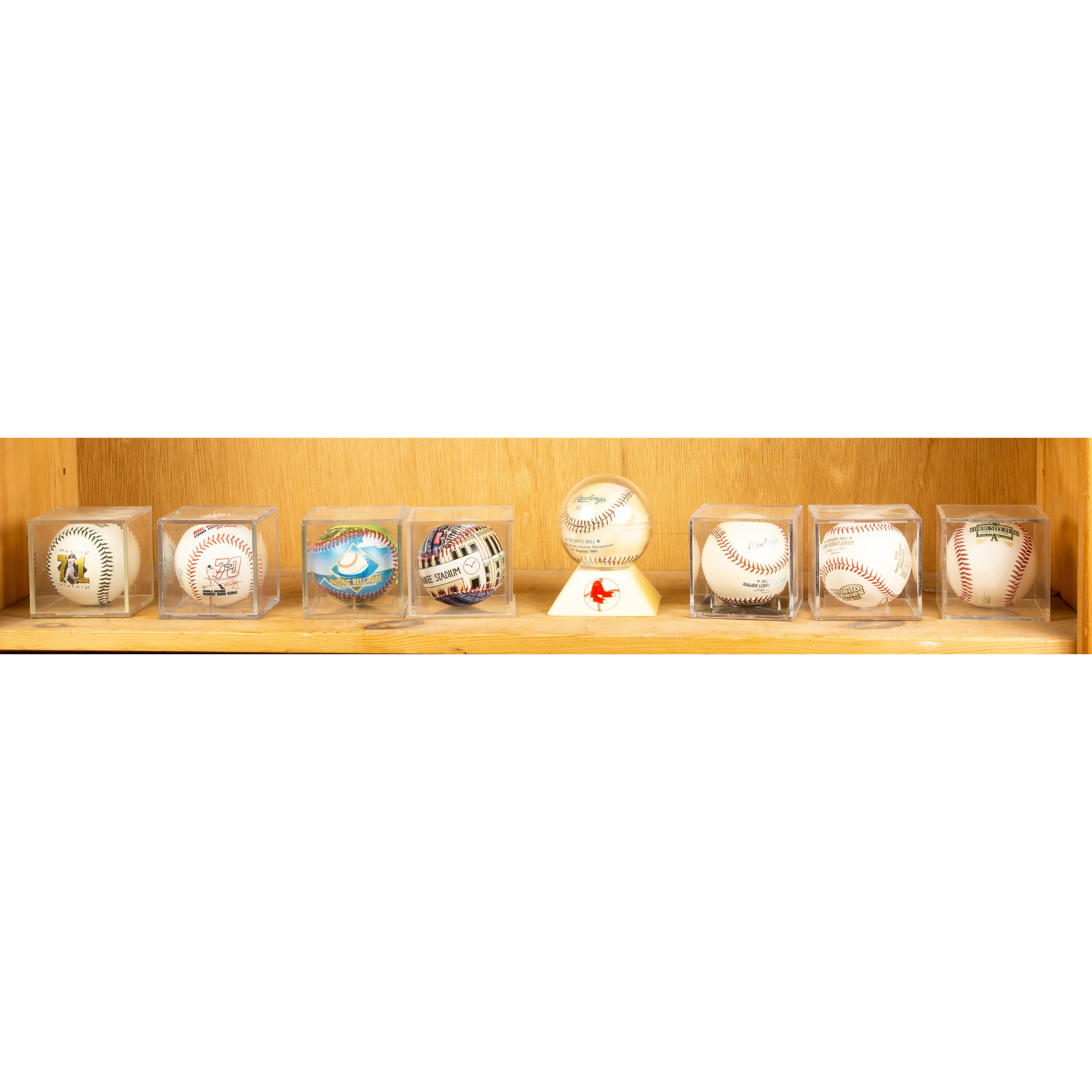 (LOT OF 8) BASEBALLS (lot of 8)