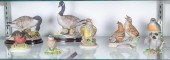 (LOT OF 8) BOEHM PORCELAIN FLE