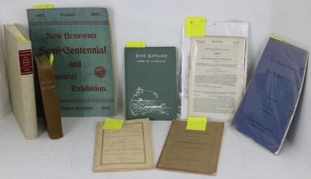 LOT OF 8 BOOKS AND PAMPHLETS
