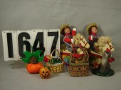Lot of 8 Byers Choice related