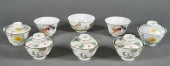 (LOT OF 8) CHINESE FAMILLE ROS
