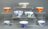 (LOT OF 8) CHINESE PORCELAIN B