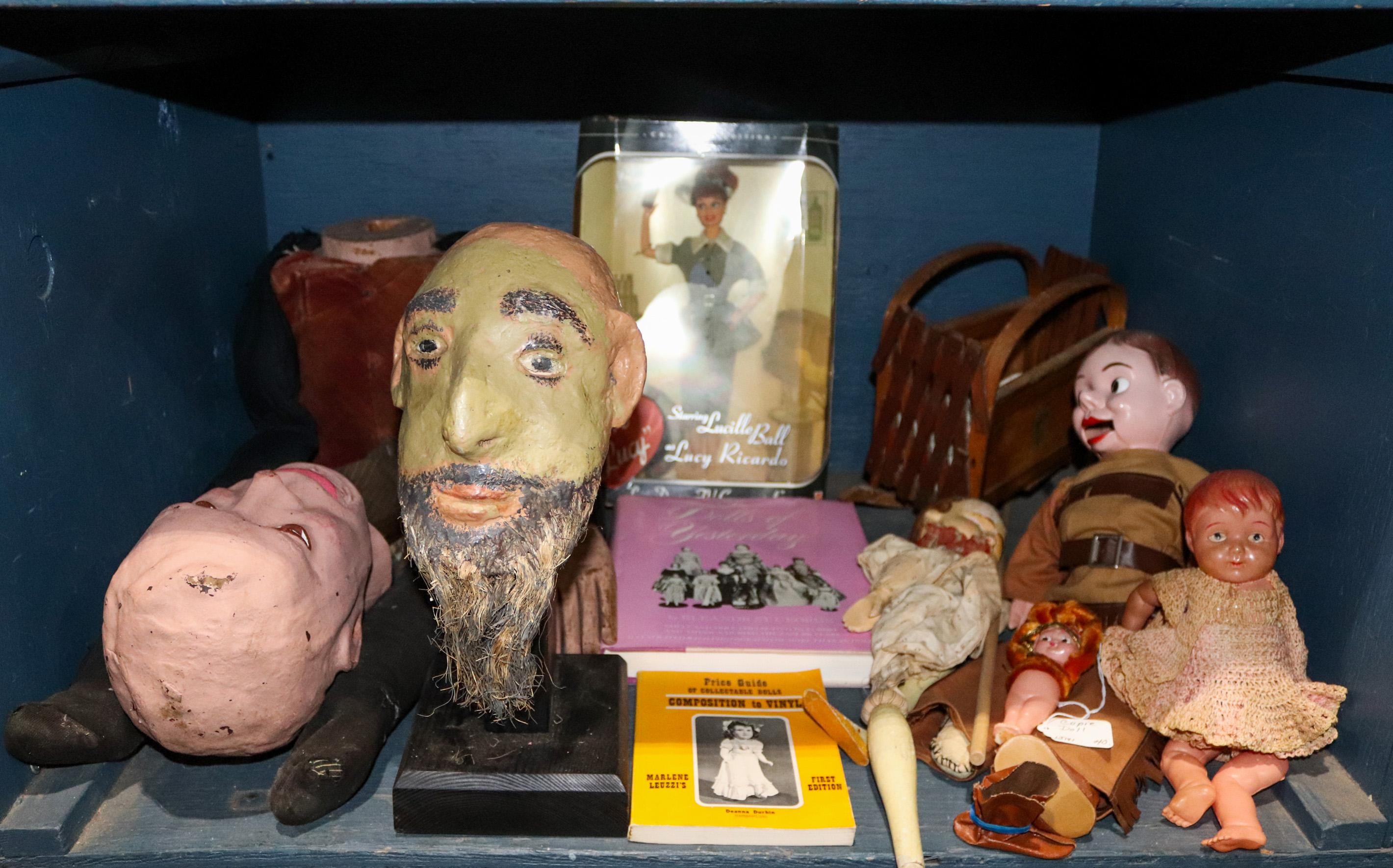 (LOT OF 8) DOLLS: (2) VENTROLOQUIST