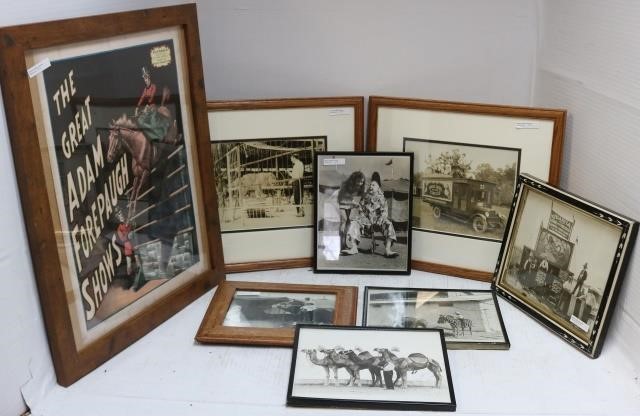 LOT OF 8 FRAMED 20TH CENTURY