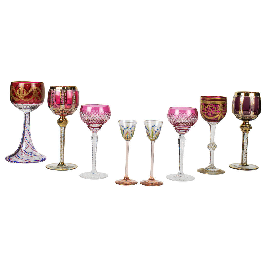 (LOT OF 8) GROUP OF CONTINENTAL