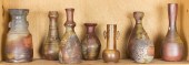(LOT OF 8) JAPANESE BIZEN VASE